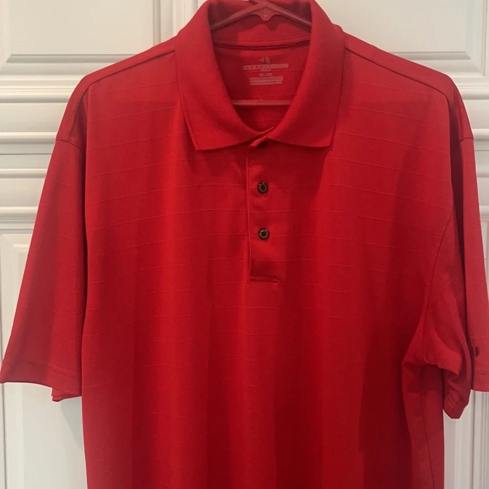 Grand Slam Mens Golf Polo red  shirt size XL